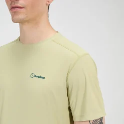 Berghaus Men's 24/7 Crew Short Sleeve Tech Tee - Natural Outlet