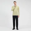 Berghaus Men's 24/7 Half Zip Long Sleeve Tech Tee - Natural Online