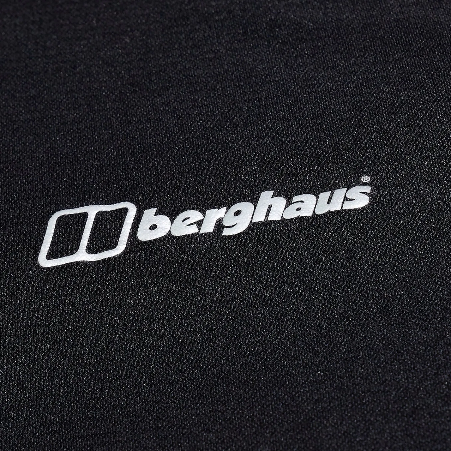 Berghaus Men's 24/7 Tech Tee Long Sleeve Crew - Black Hot