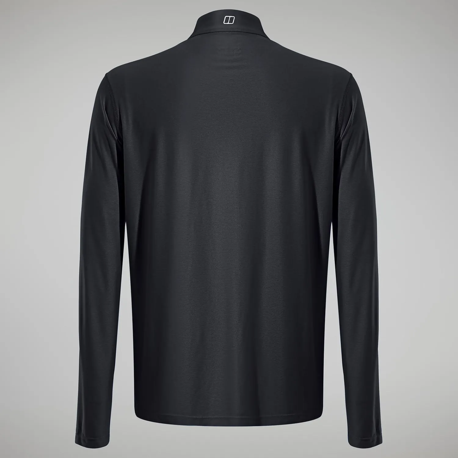 Berghaus Men's 24/7 Tech Tee Long Sleeve Half Zip - Black Clearance