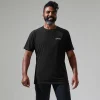 Berghaus Men's 24/7 Tech Tee Super Stretch Crew - Black Sale