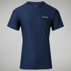 Berghaus Men's 24/7 Tech Tee Super Stretch Crew - Dark Blue Fashion