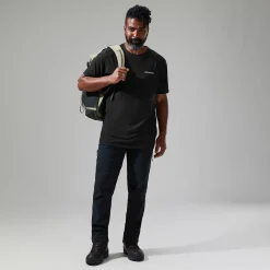 Berghaus Men's 24/7 Tech Tee Super Stretch Crew - Black Sale