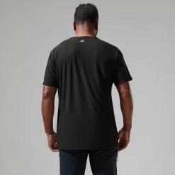Berghaus Men's 24/7 Tech Tee Super Stretch Crew - Black Sale
