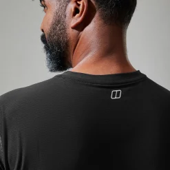 Berghaus Men's 24/7 Tech Tee Super Stretch Crew - Black Sale