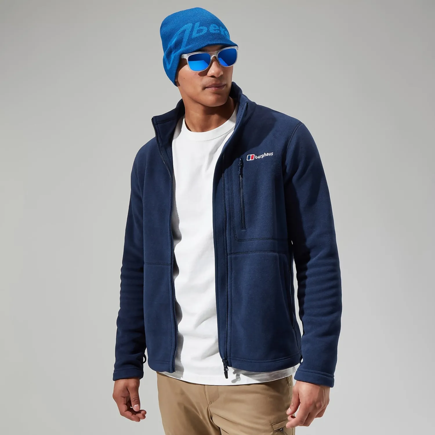 Berghaus Men's Activity Polartec InterActive Jacket - Dark Blue Discount