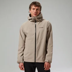 Berghaus Men's Arnaby Hooded Waterproof Jacket - Grey Outlet
