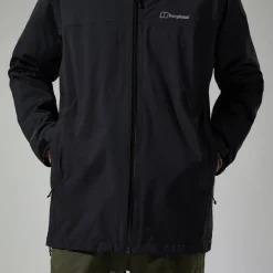 Berghaus Men's Arnaby Hooded Waterproof Jacket Black Sale