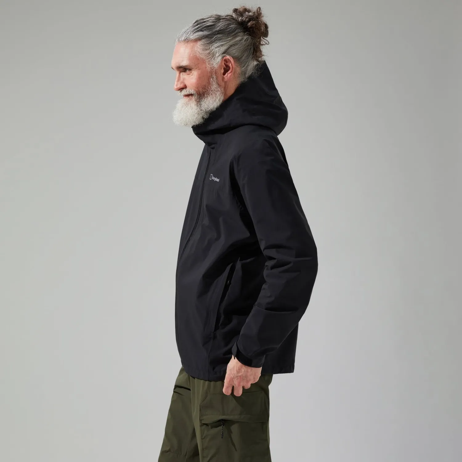 Berghaus Men's Arnaby Hooded Waterproof Jacket Black Sale