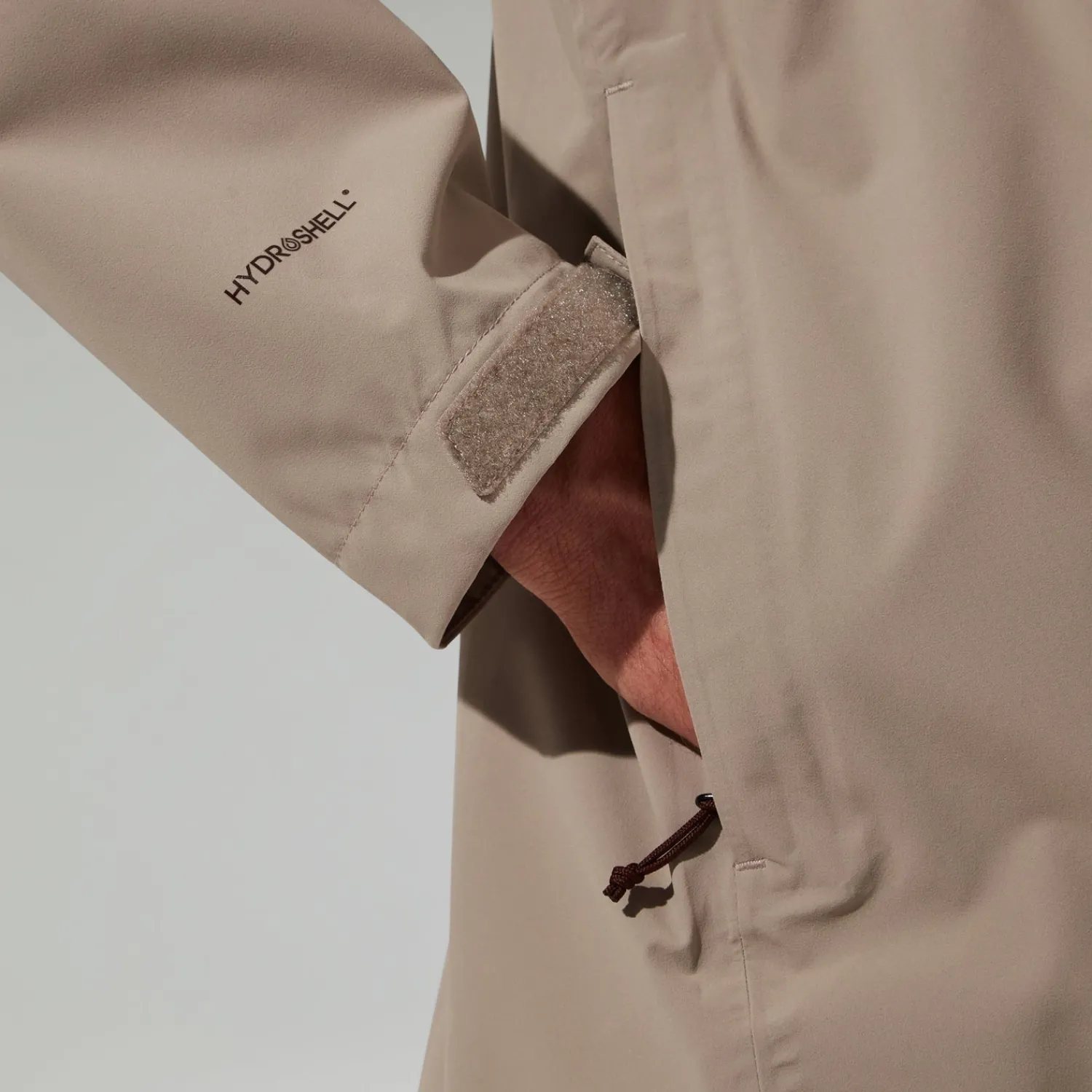 Berghaus Men's Arnaby Hooded Waterproof Jacket - Grey Outlet