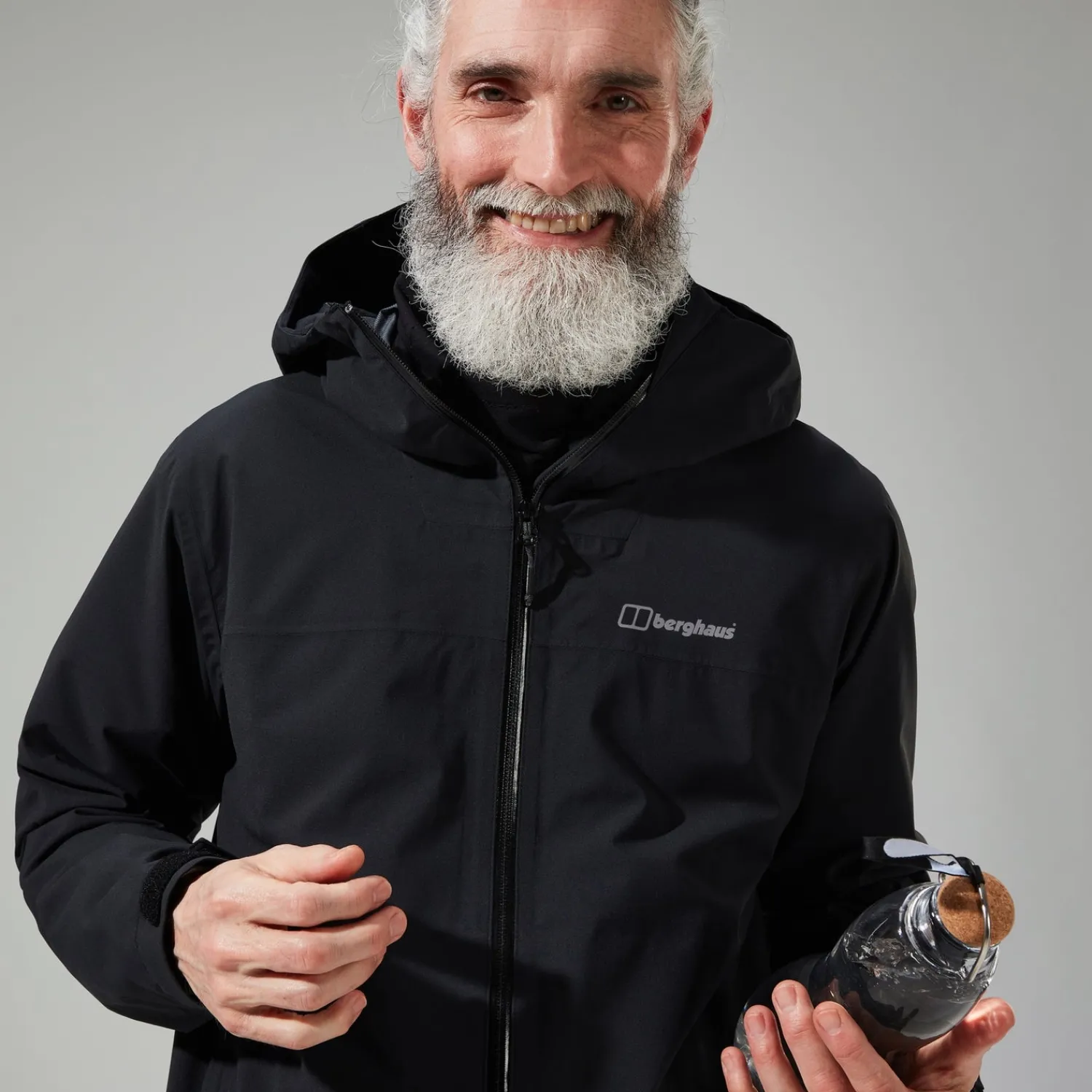 Berghaus Men's Arnaby Hooded Waterproof Jacket Black Sale