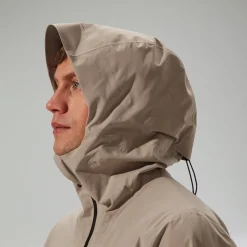 Berghaus Men's Arnaby Hooded Waterproof Jacket - Grey Outlet
