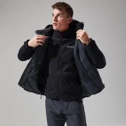Berghaus Men's Arran Gemini 3in1 Jacket - Dark Grey/Black Outlet