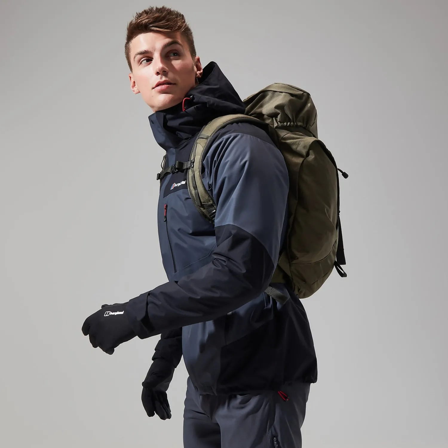 Berghaus Men's Arran Jacket - Dark Grey/Black Hot