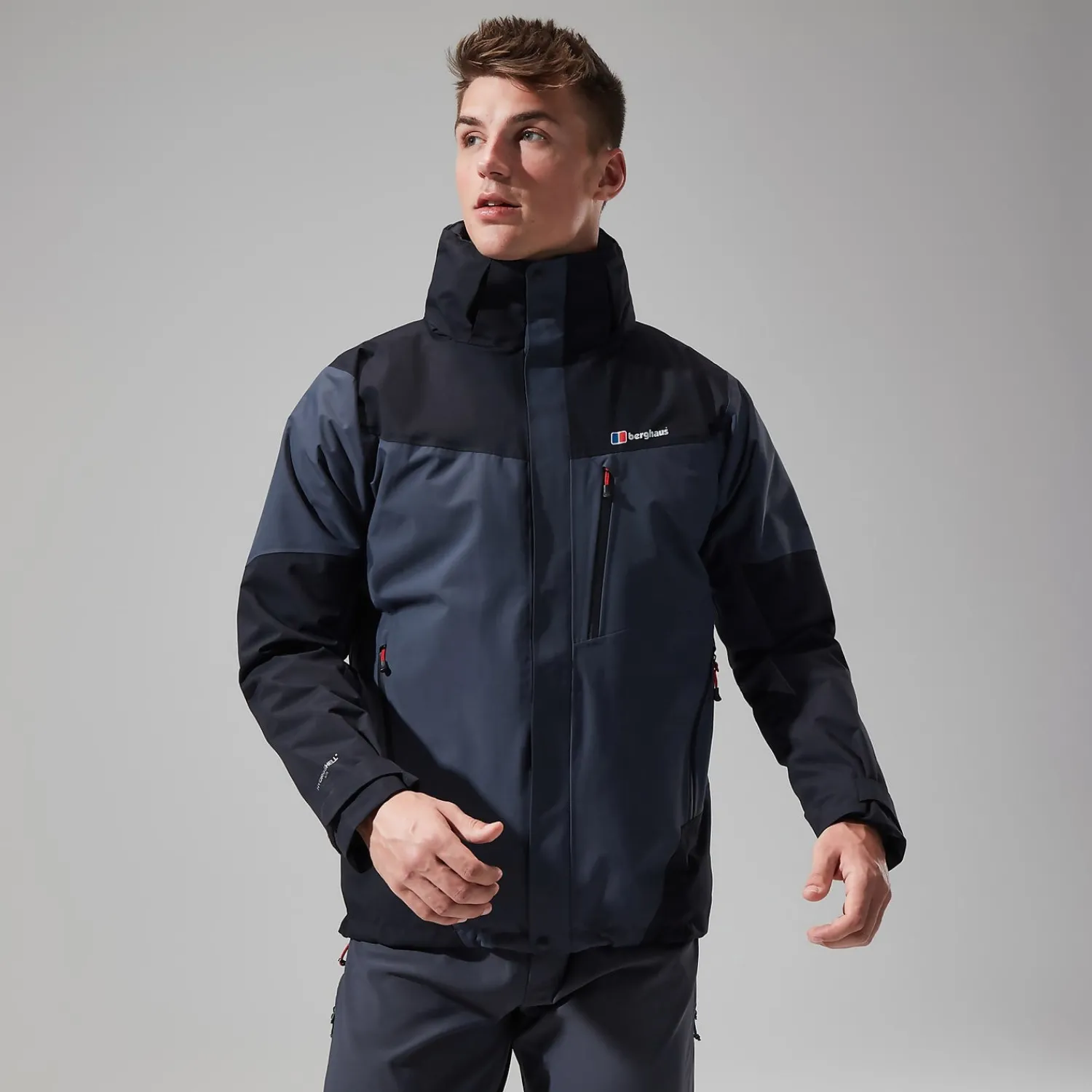 Berghaus Men's Arran Jacket - Dark Grey/Black Hot