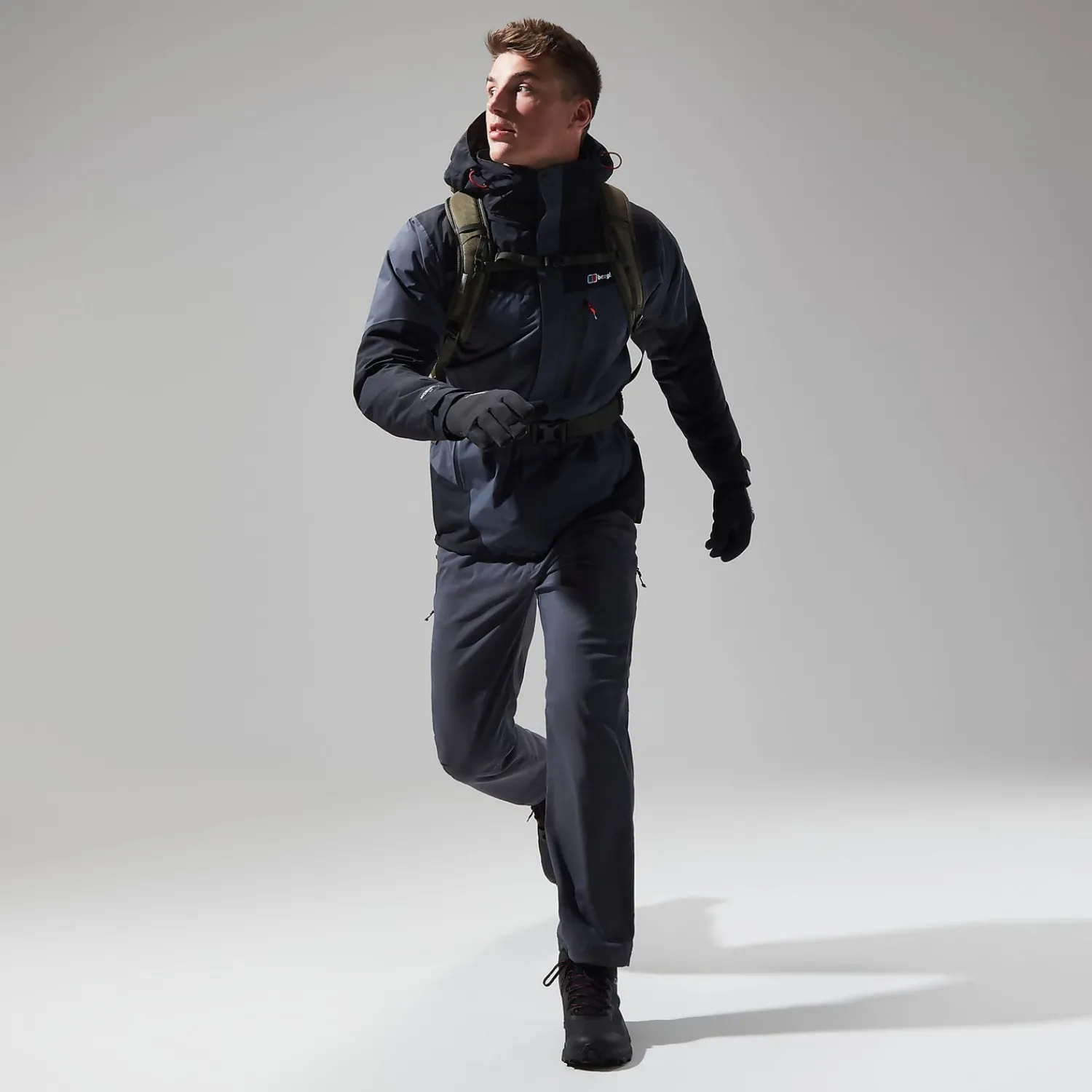 Berghaus Men's Arran Jacket - Dark Grey/Black Hot