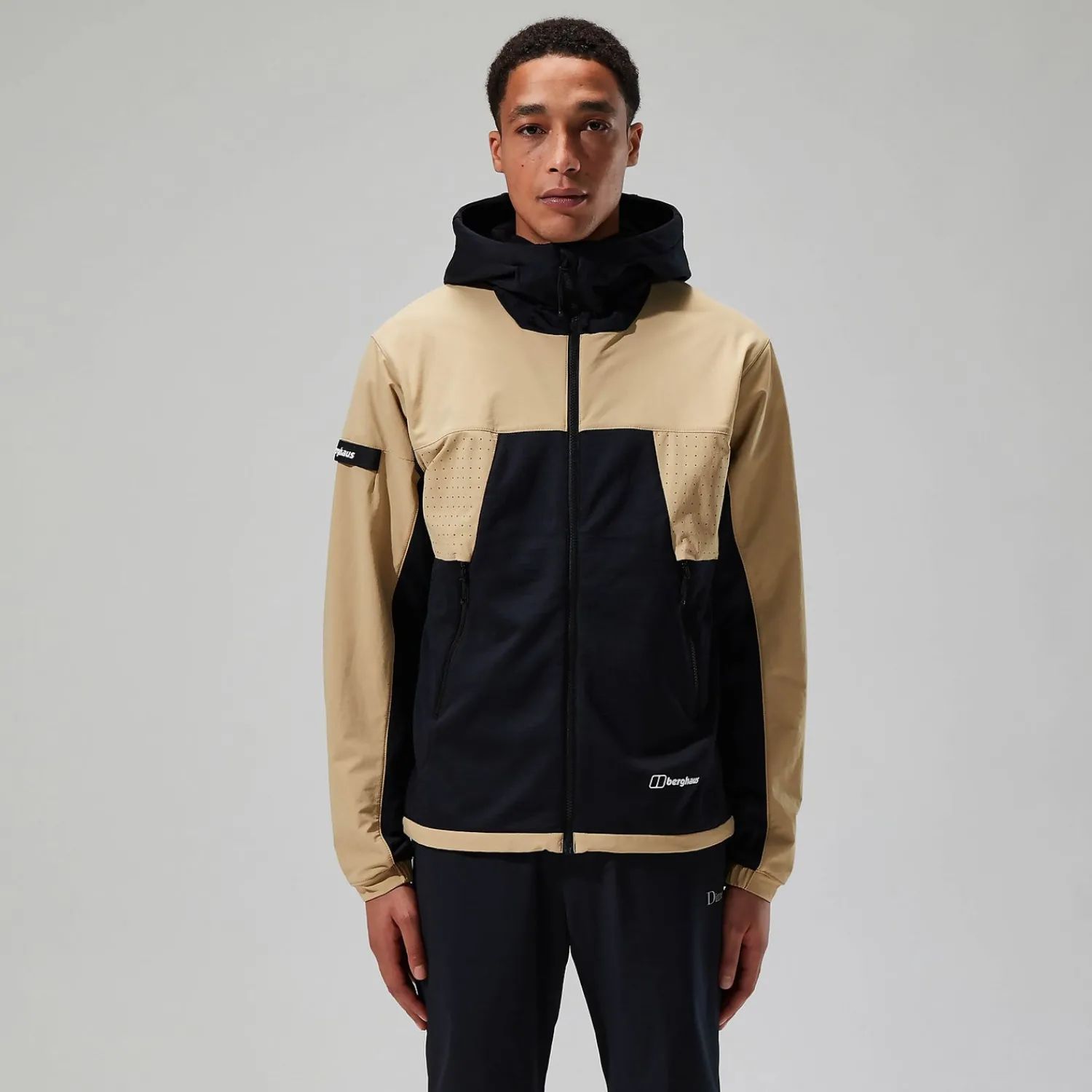 Berghaus Men's Benwell Hooded Jacket - Natural Clearance