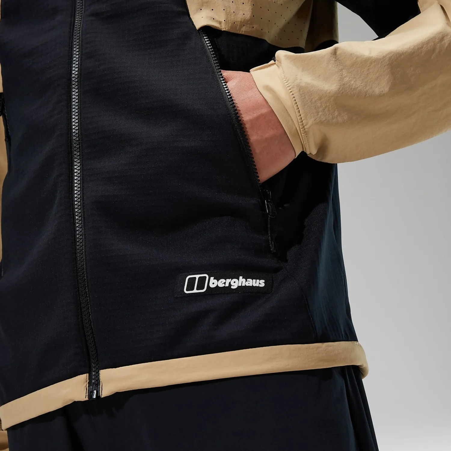 Berghaus Men's Benwell Hooded Jacket - Natural Clearance