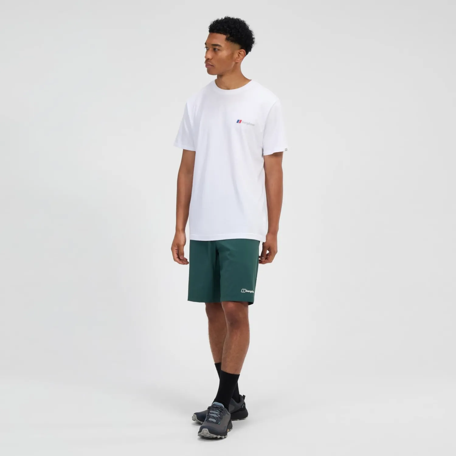 Berghaus Men's Class Logo Tee - White Best