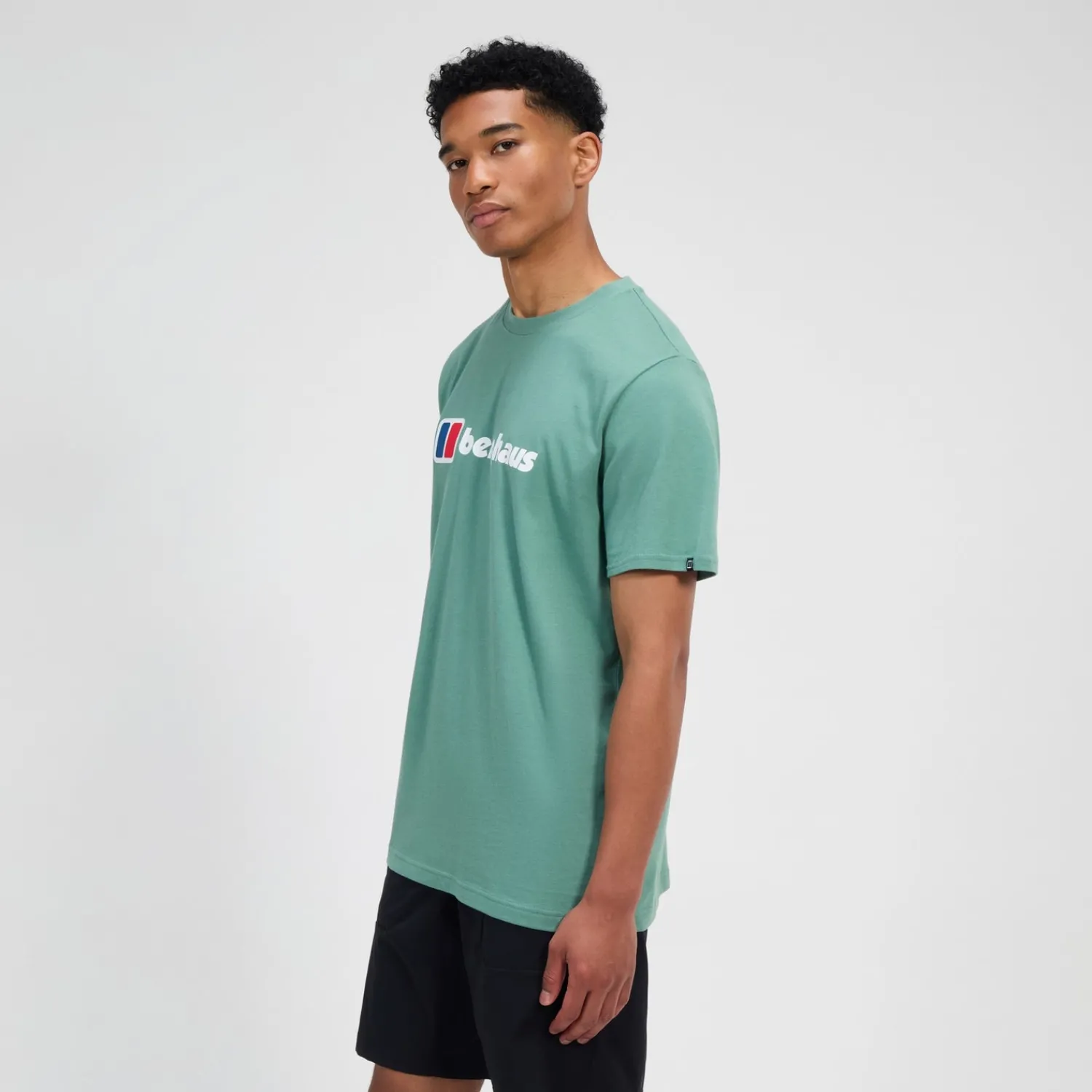 Berghaus Men's Class XL-Logo Tee - Green Outlet
