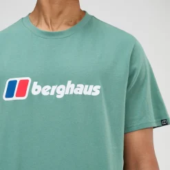 Berghaus Men's Class XL-Logo Tee - Green Outlet