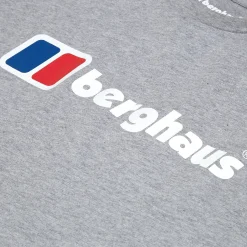 Berghaus Men's Big Classic Logo Tee Dark Grey Fashion