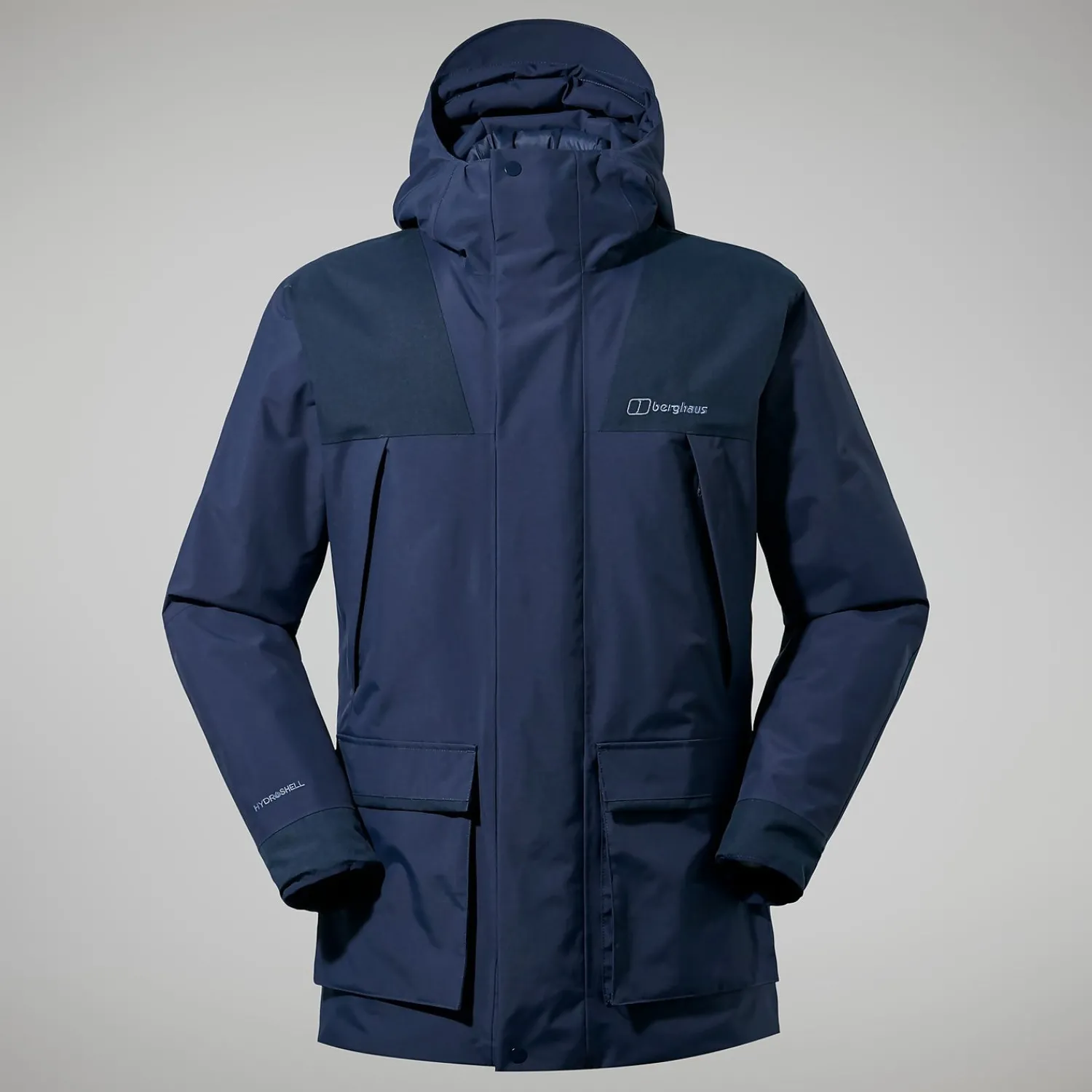 Berghaus Men's Breccan Insulated Waterproof Parka - Blue Discount
