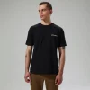 Berghaus Men's Cheviot Box Logo Short Sleeve T-Shirt - Black Online