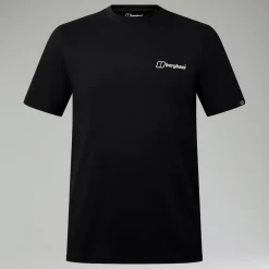 Berghaus Men's Cheviot Box Logo Short Sleeve T-Shirt - Black Online