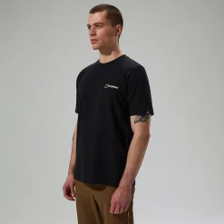 Berghaus Men's Cheviot Box Logo Short Sleeve T-Shirt - Black Online