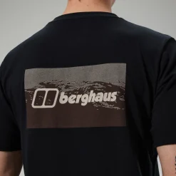 Berghaus Men's Cheviot Box Logo Short Sleeve T-Shirt - Black Online