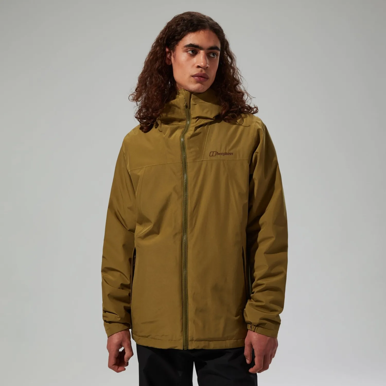 Berghaus Men's Deluge Pro 3.0 Insulated Waterproof Jacket - Green Online