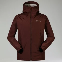 Berghaus Men's Deluge Pro 3.0 Insulated Waterproof Jacket - Brown Hot