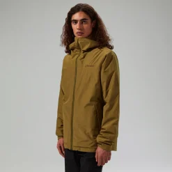 Berghaus Men's Deluge Pro 3.0 Insulated Waterproof Jacket - Green Online