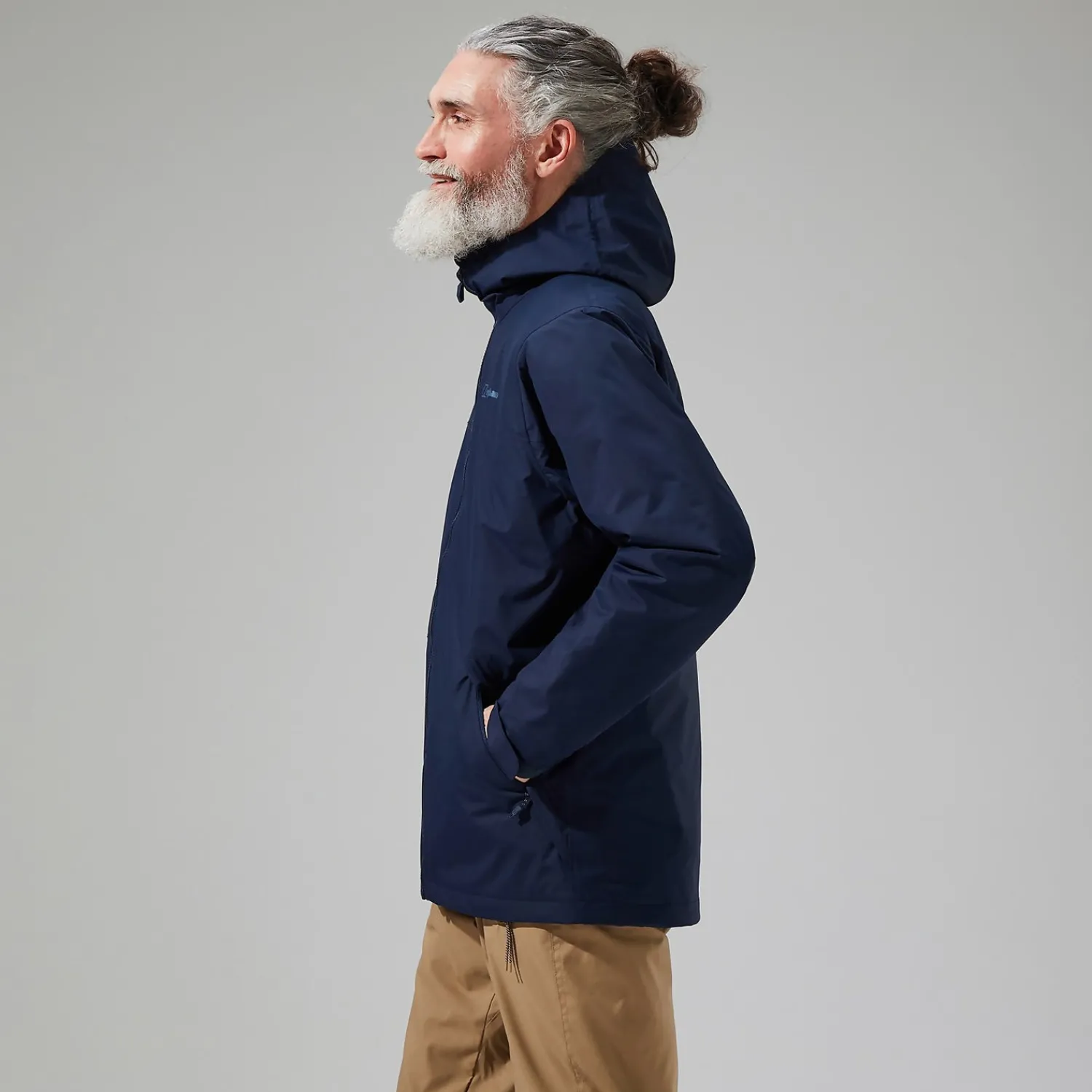 Berghaus Men's Deluge Pro 2.0 Insulated Waterproof Jacket - Blue New