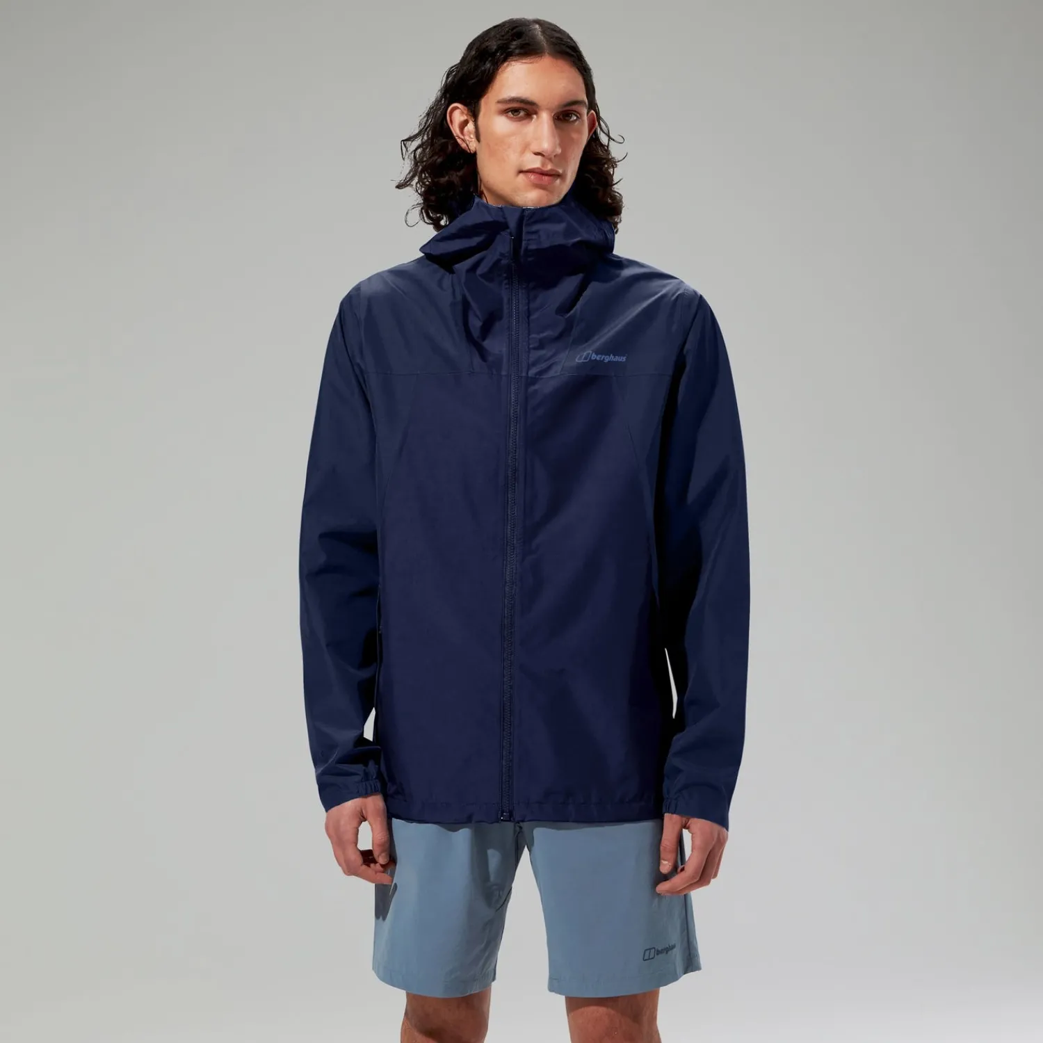 Berghaus Men's Deluge Pro 3.0 Waterproof Jacket Blue Online
