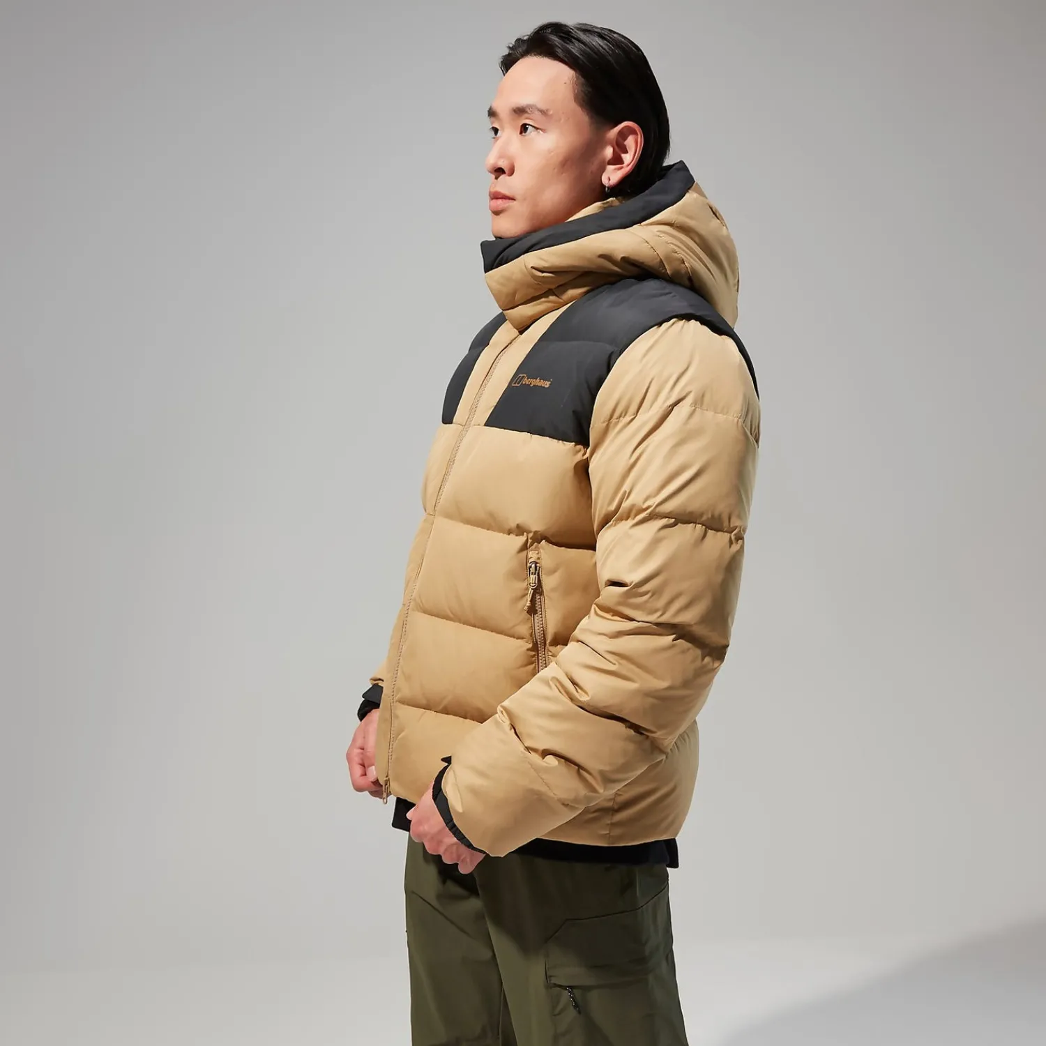 Berghaus Men's Embo 4in1 Down Insulated Jacket - Natural Clearance