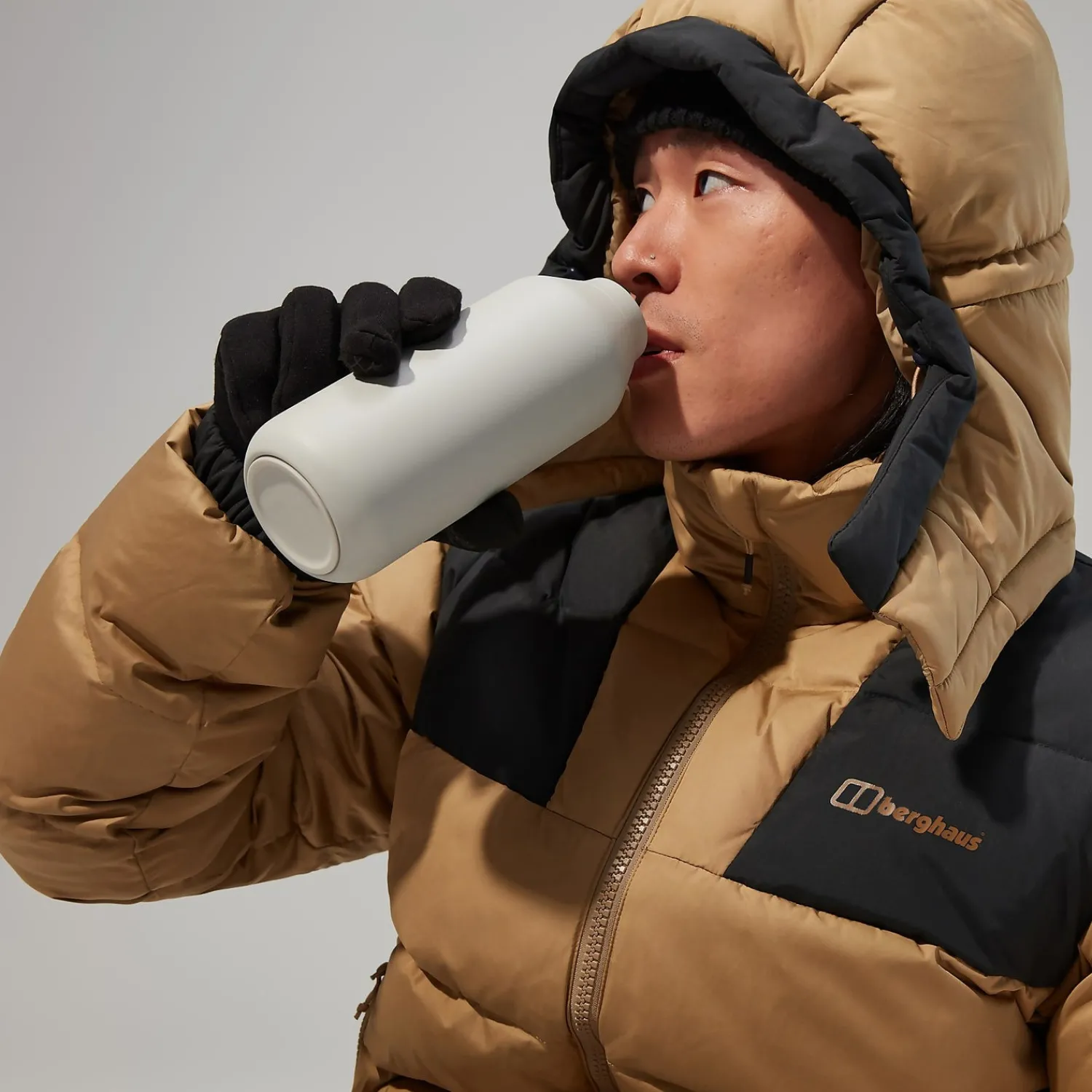 Berghaus Men's Embo 4in1 Down Insulated Jacket - Natural Clearance