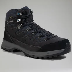 Berghaus Men's Explorer Trek GTX - Dark Grey/Blue Discount
