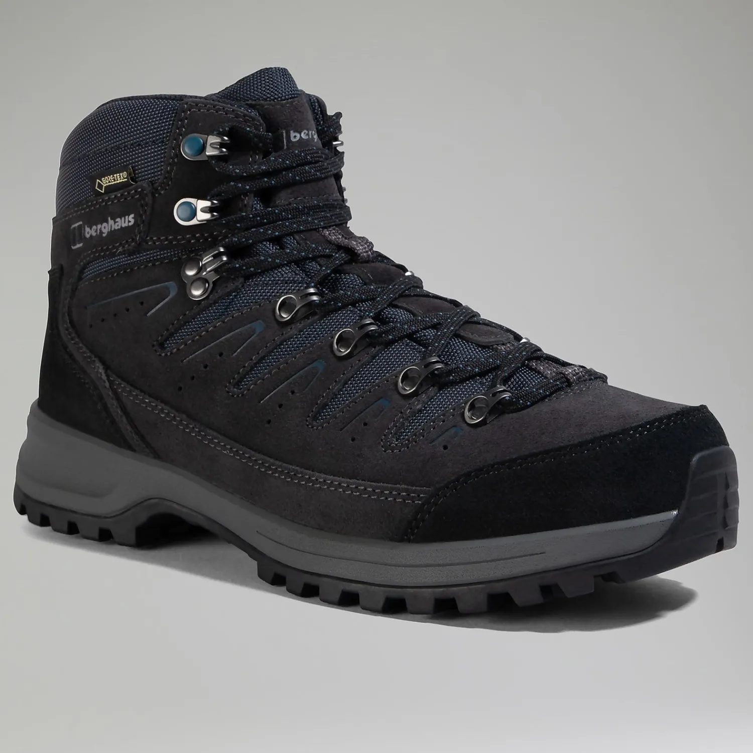 Berghaus Men's Explorer Trek GTX - Dark Grey/Blue Discount