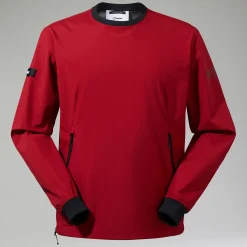 Berghaus Men's Fenham Softshell Crew - Dark red Fashion