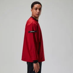 Berghaus Men's Fenham Softshell Crew - Dark red Fashion