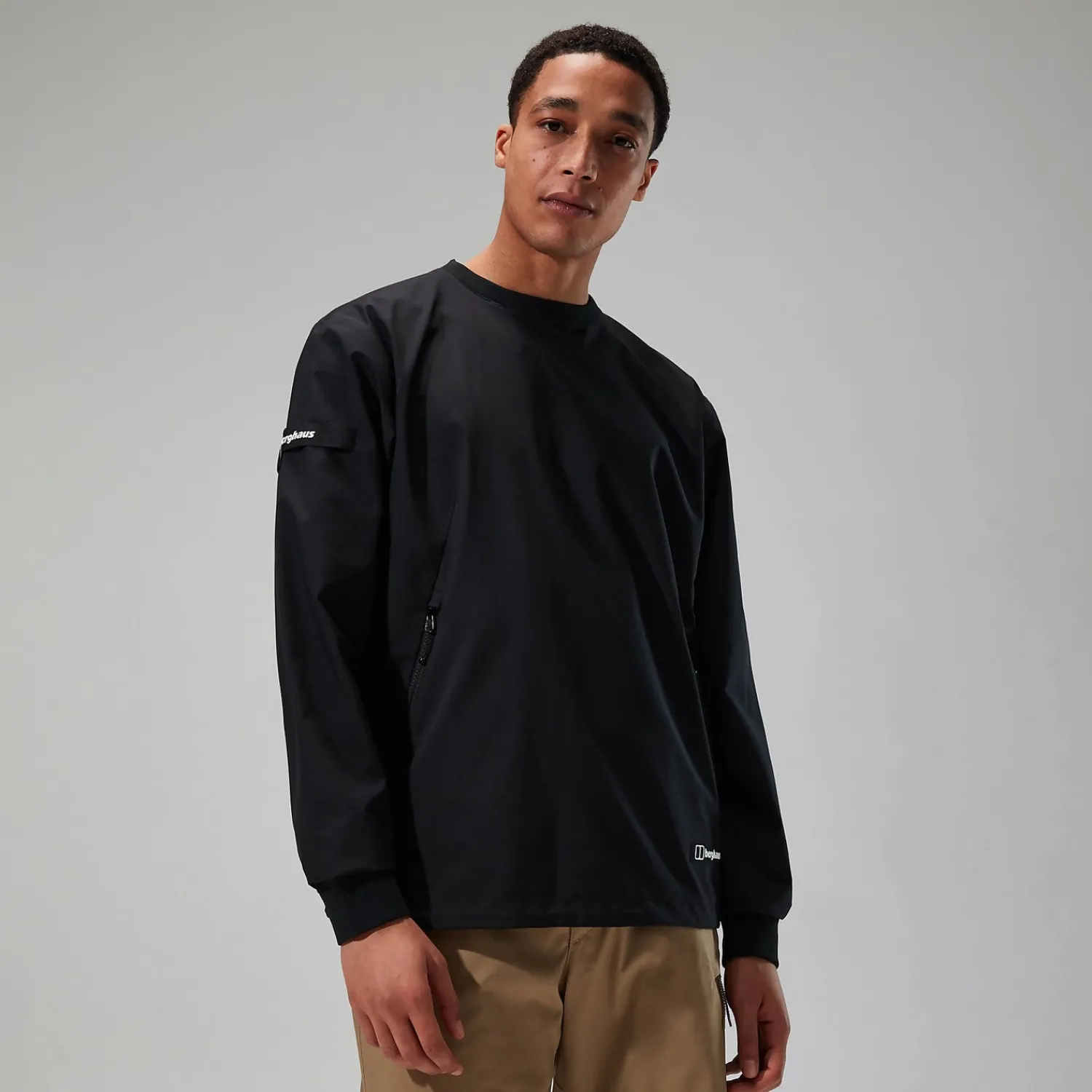 Berghaus Men's Fenham Softshell Crew - Black Clearance
