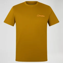 Berghaus Men's Grappled Short Sleeve Tee - Brown Hot