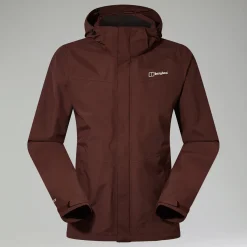 Berghaus Men's Hillwalker InterActive Gore-Tex Waterproof Jacket - Brown New