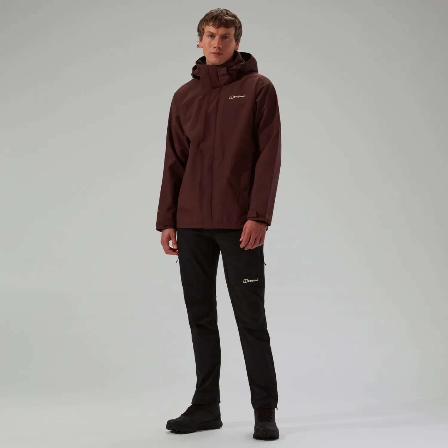 Berghaus Men's Hillwalker InterActive Gore-Tex Waterproof Jacket - Brown New