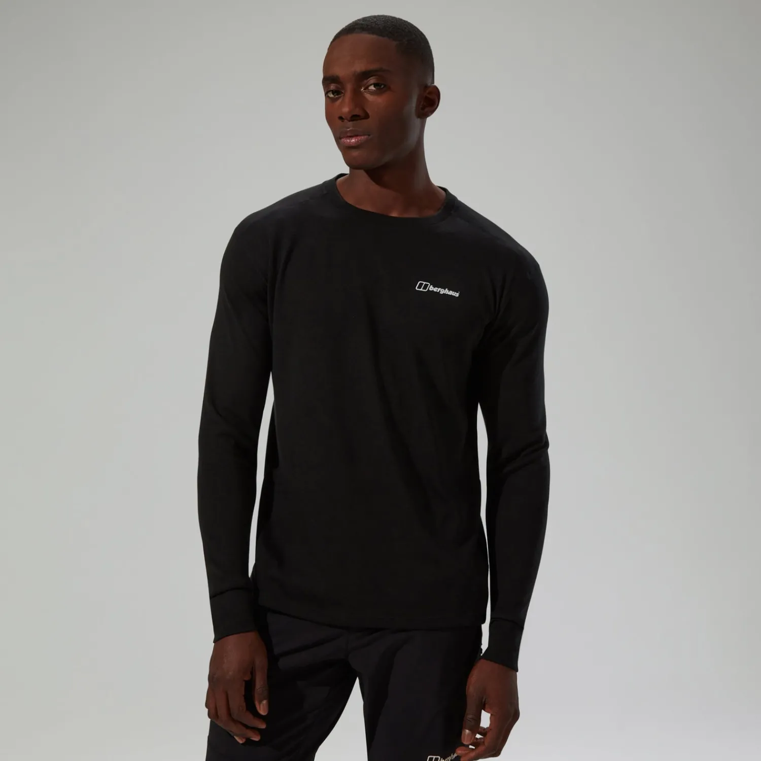 Berghaus Men's Ivyhill Crew - Black Clearance