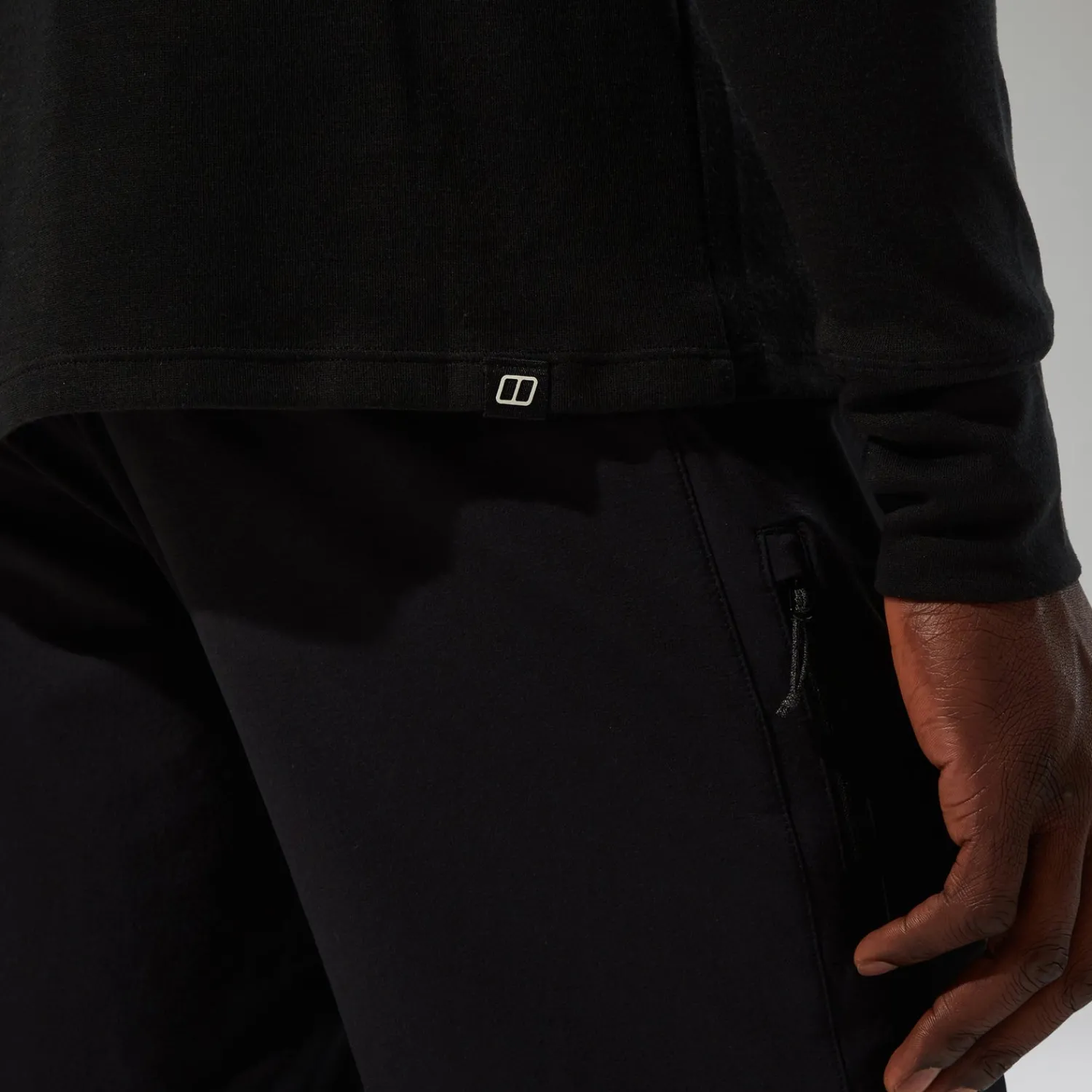 Berghaus Men's Ivyhill Crew - Black Clearance