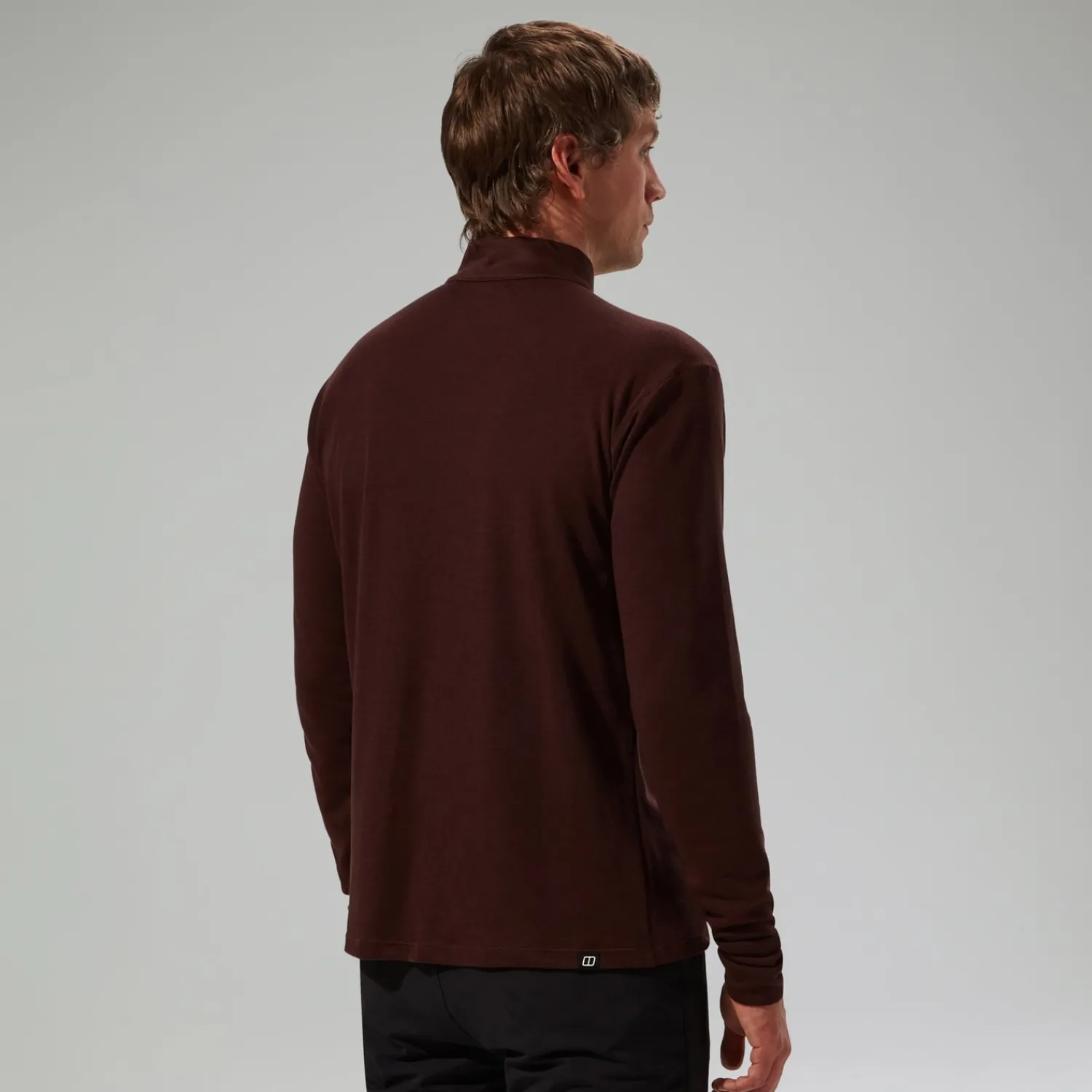 Berghaus Men's Ivyhill Half Zip Top - Brown Outlet