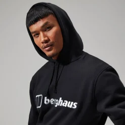 Berghaus Men's Logo Hoody Black New